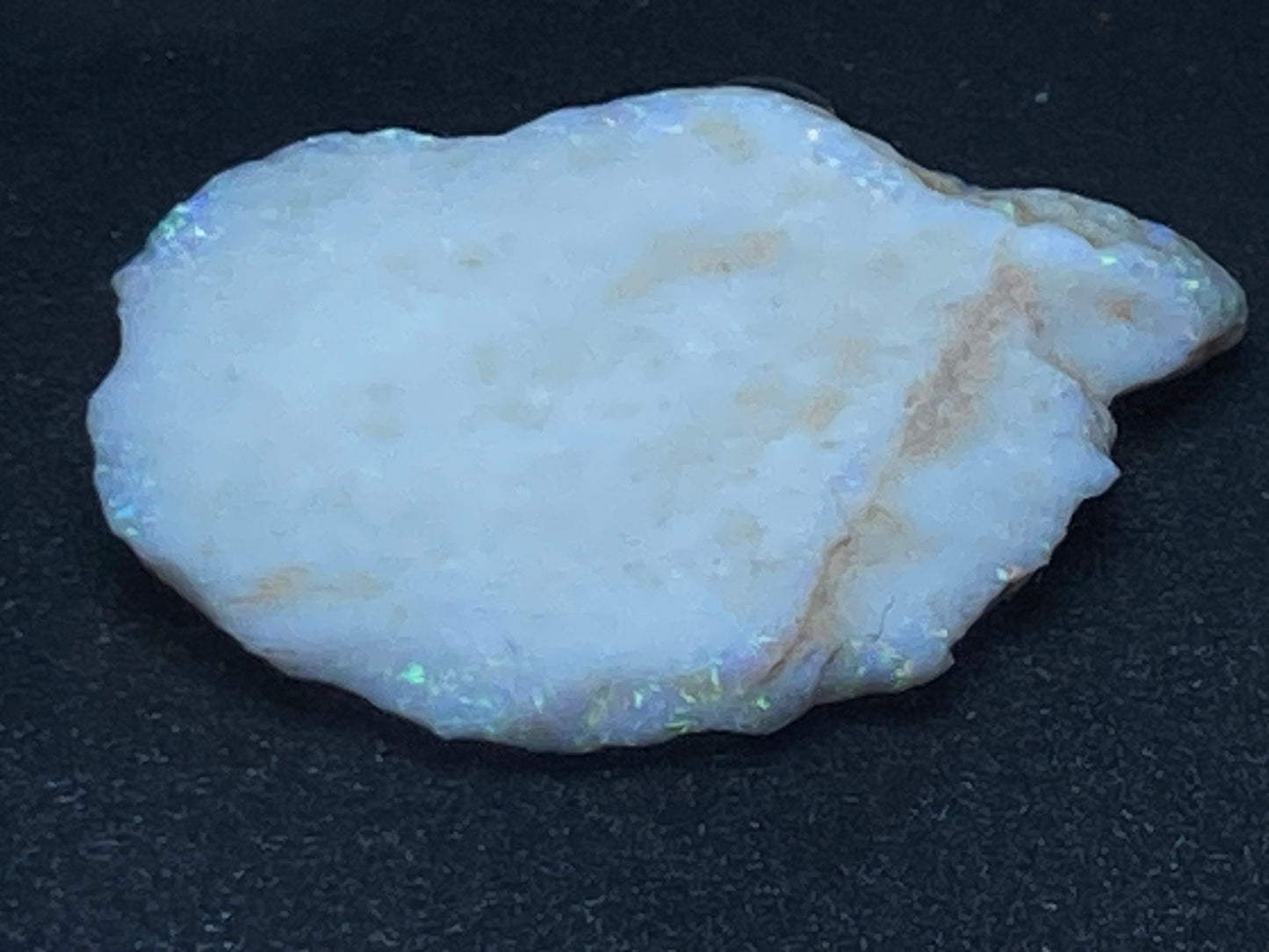 57 Cts Natural Australian Opal Stone, In The Rough, Coober Pedy, Big Chunk