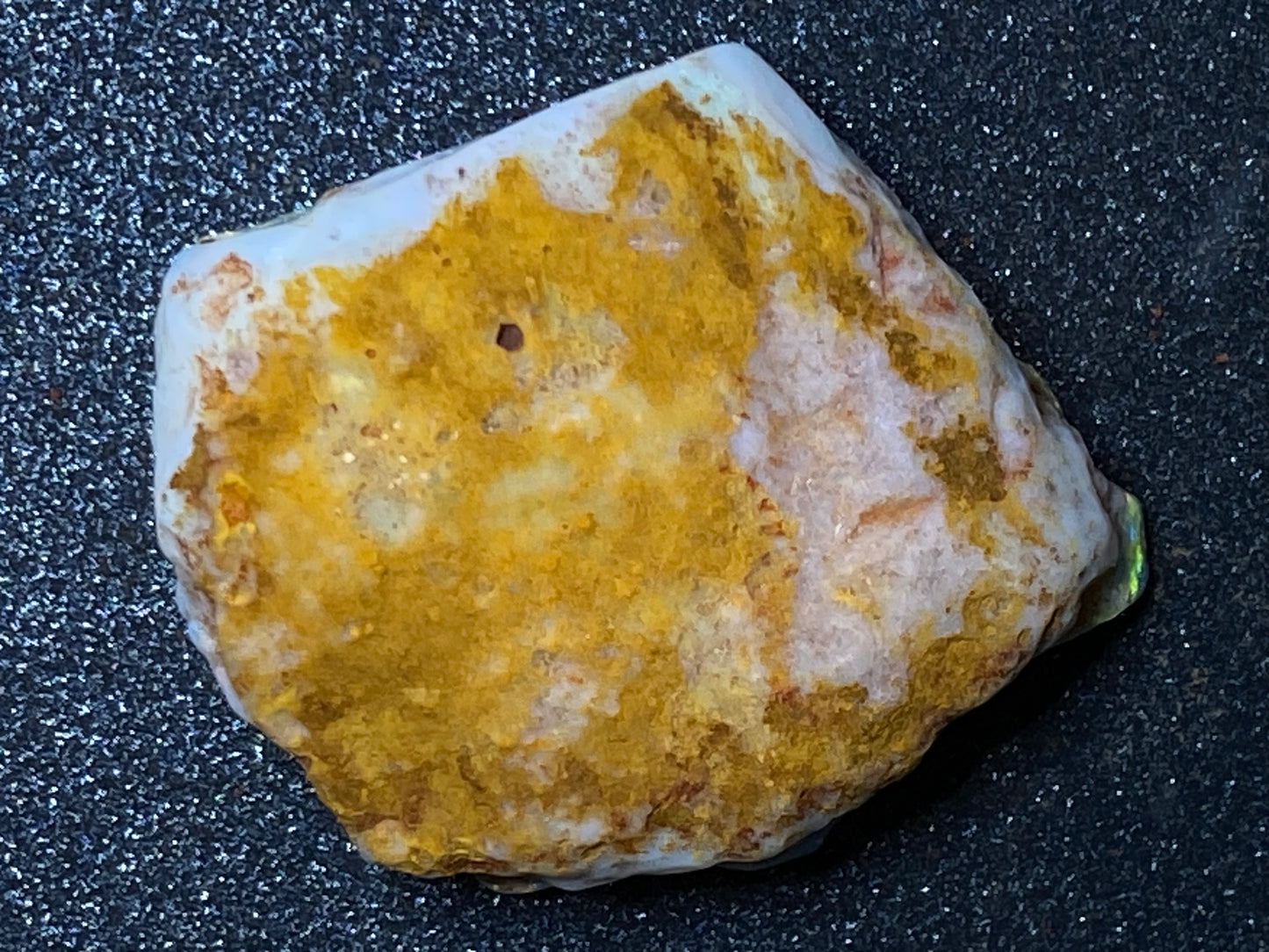 55 克拉天然澳大利亚水晶蛋白石,库伯佩迪原石/磨砂,AAA 品质。