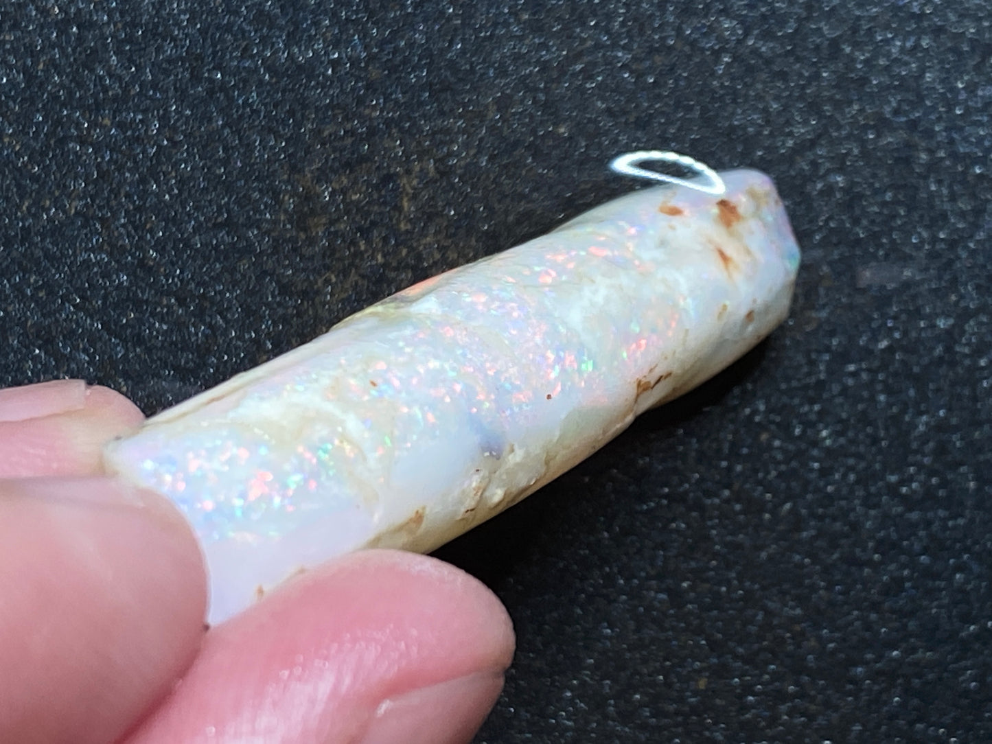41 克拉澳大利亚天然蛋白石箭石,未经加工,非常壮观