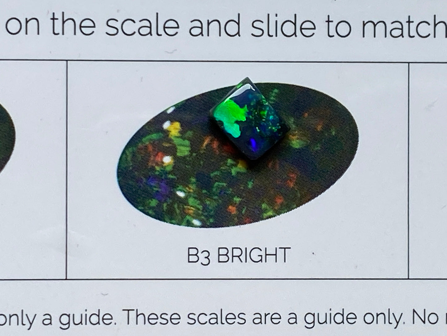 1Ct Natural Australian Black Opal, Lightning Ridge, Polished Stone, Electric Blues and Greens