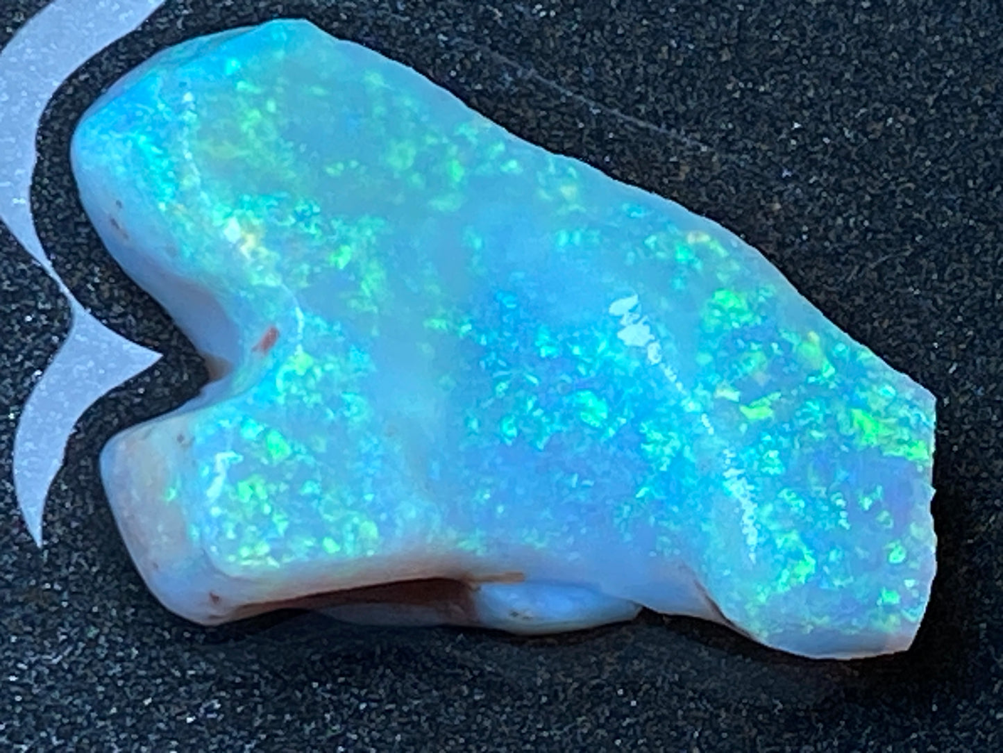 40 Cts, Natural Australian Crystal Opal, Coober Pedy In The Rough, AAA Grade