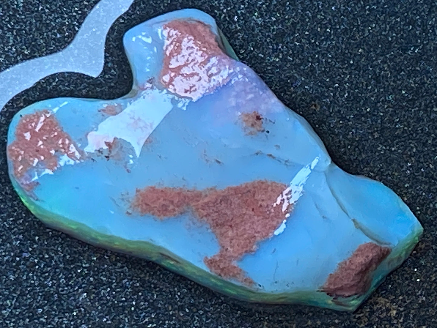 40 Cts, Natural Australian Crystal Opal, Coober Pedy In The Rough, AAA Grade