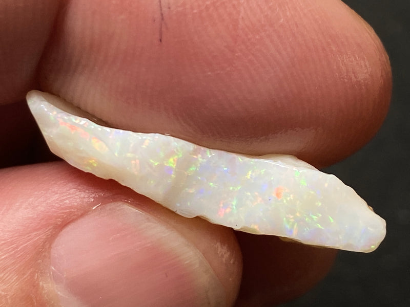 36 Cts Natural Australian White Opal Parcel, 4 Stones Coober Pedy, In The Rough