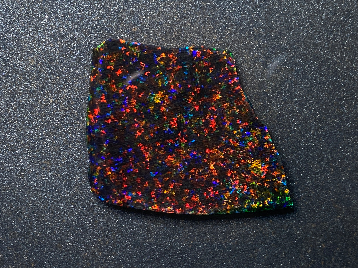 79 Cts Australian Matrix AAA Grade Opal, Andamooka Matrix, Double Sided Full Of B5 Bright Colours