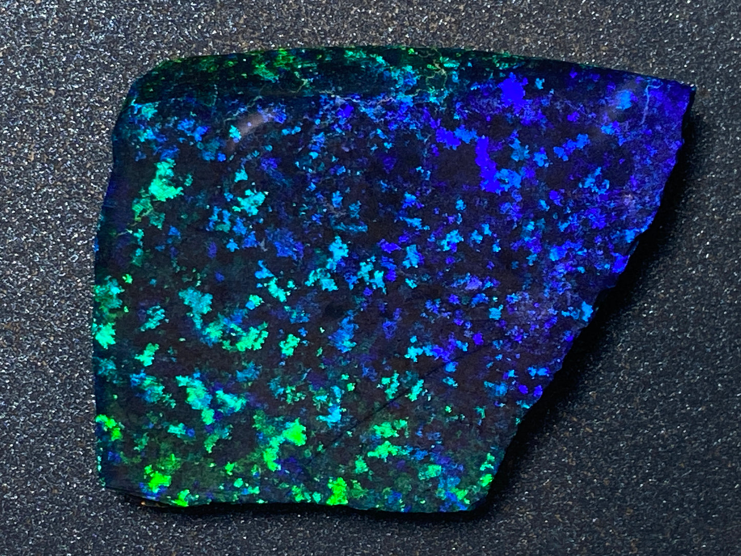 79 Cts Australian Matrix AAA Grade Opal, Andamooka Matrix, Double Sided Full Of B5 Bright Colours