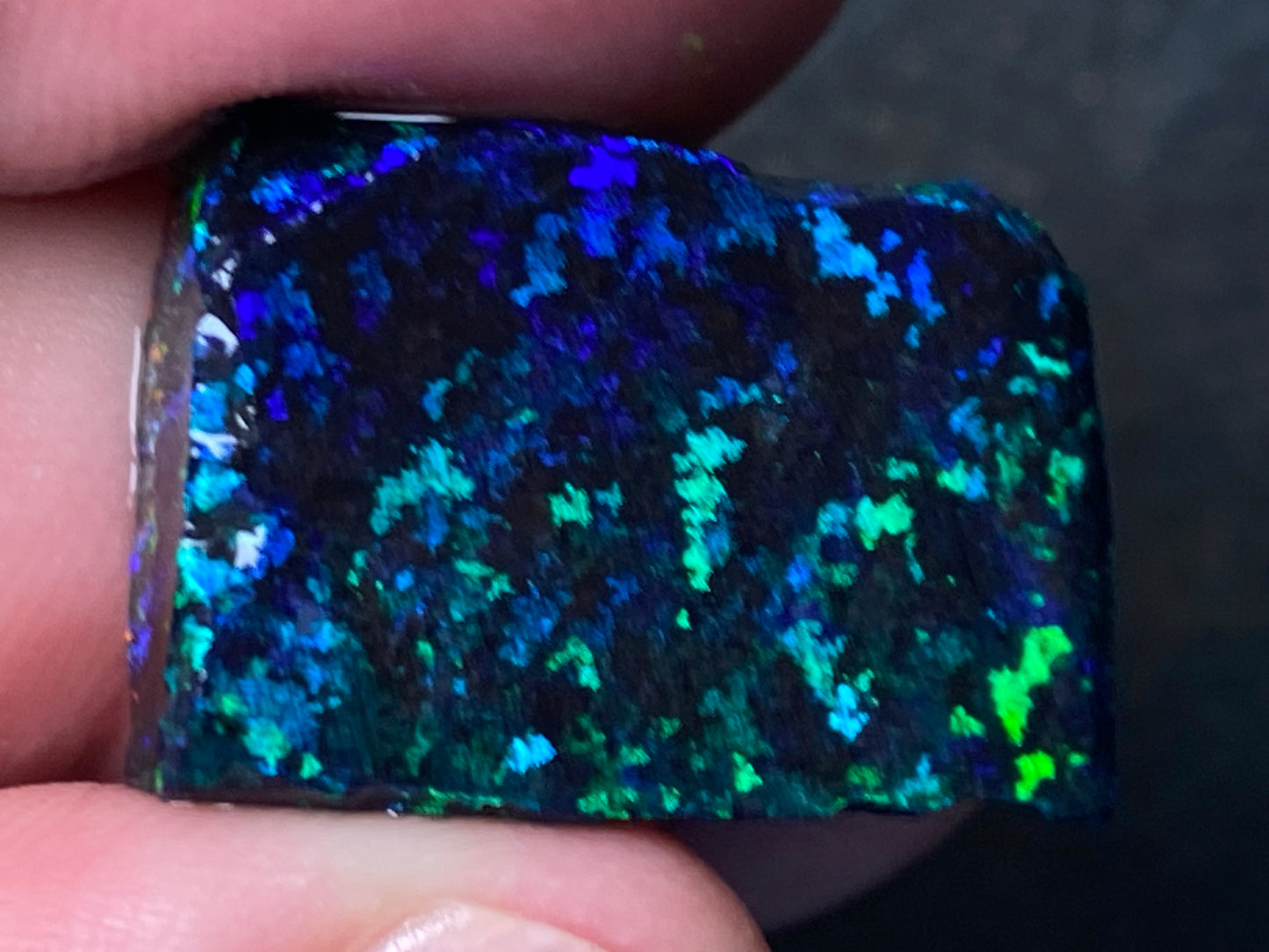 21 Cts Australian Matrix AAA Grade Opal, Andamooka Matrix, Double Sided Full Of B5 Bright Colours
