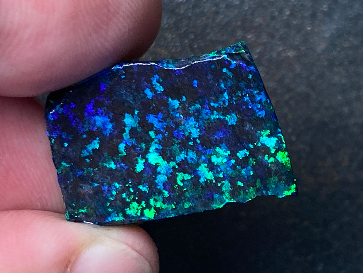 21 Cts Australian Matrix AAA Grade Opal, Andamooka Matrix, Double Sided Full Of B5 Bright Colours