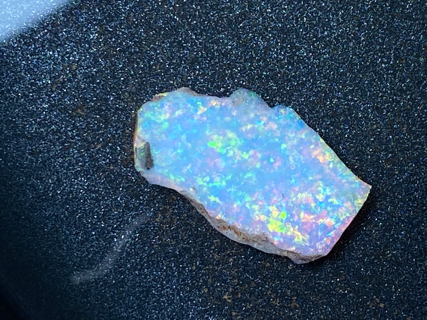 16 克拉天然澳大利亚水晶蛋白石包裹,2 颗宝石,原石,库伯佩迪
