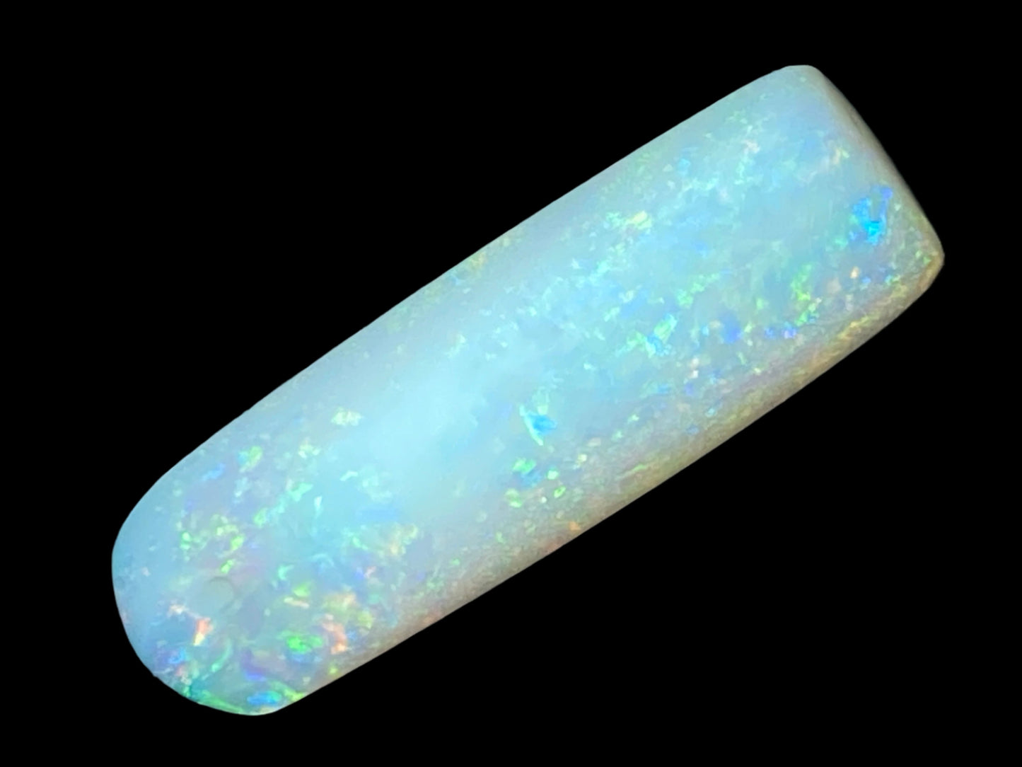 24 Carats, Natural Australian Opal, Belemnite Pipe, Rub / Rough, Amazing Crystal Colours