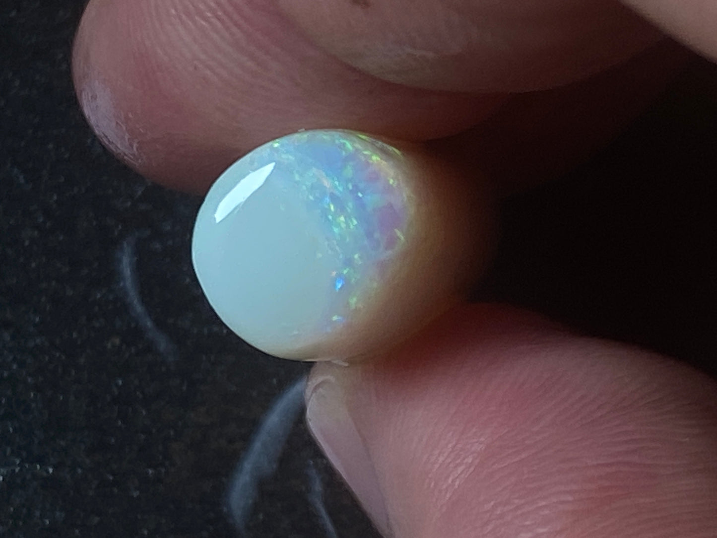 24 Carats, Natural Australian Opal, Belemnite Pipe, Rub / Rough, Amazing Crystal Colours
