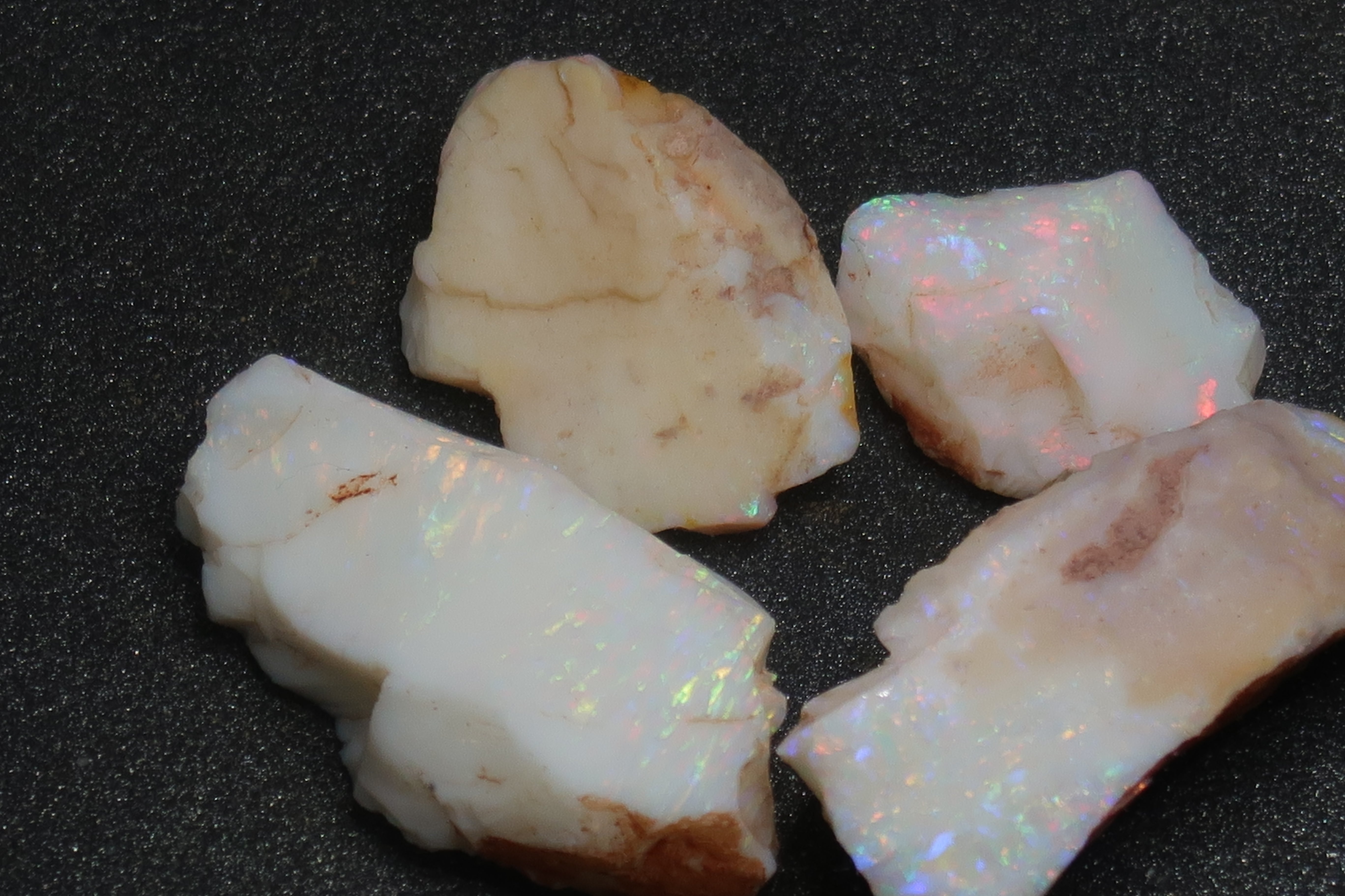 Raw sales white opal