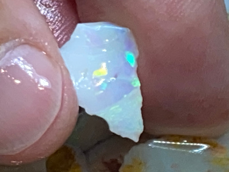 1 oz Natural Australian Opal Parcel, Coober Pedy, Small Stones, In The Rough