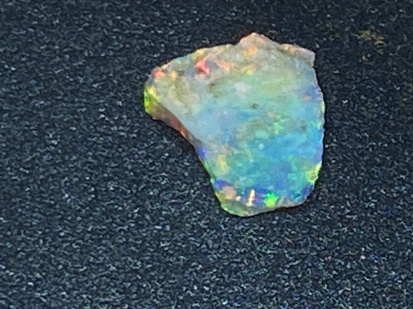 6.3 Cts Natural Australian Crystal Opal Stone, In The Rough, AAA Quality, Coober Pedy