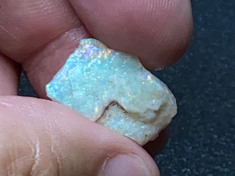 7.8 克拉天然澳大利亚水晶蛋白石，原石，AAA 品质，库伯佩迪