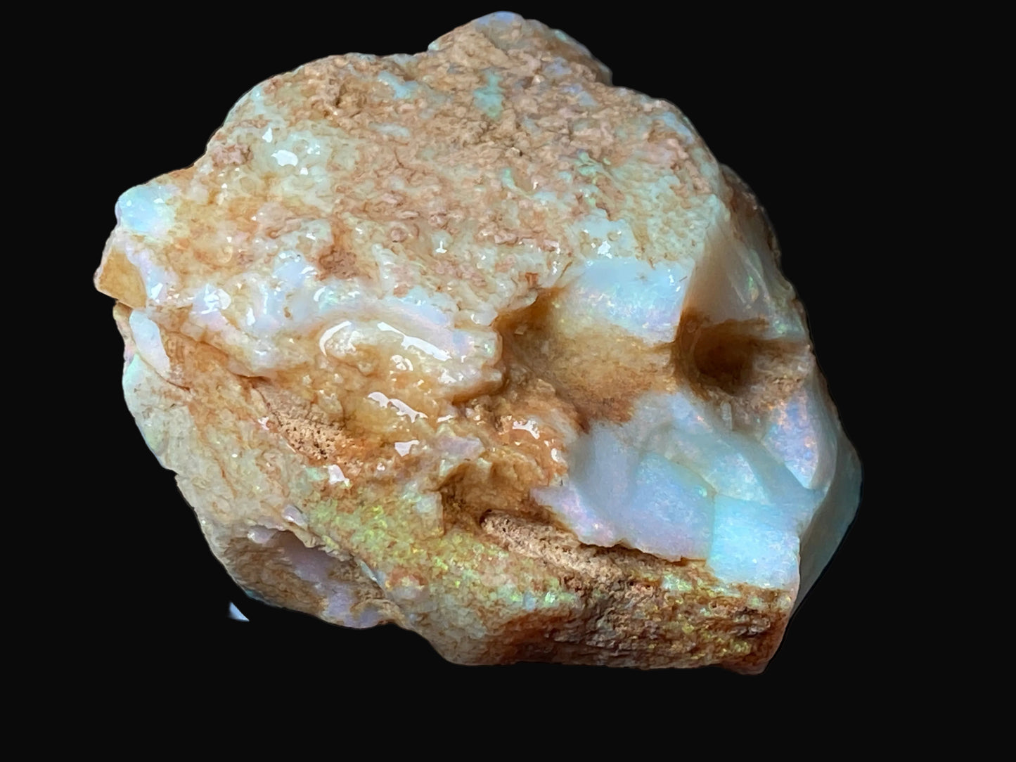 2.5oz Natural Australian Crystal Opal, In The Rough, Lambina