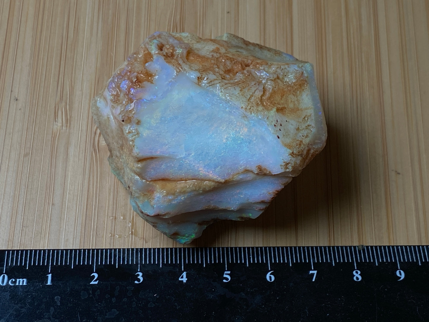 2.5oz Natural Australian Crystal Opal, In The Rough, Lambina