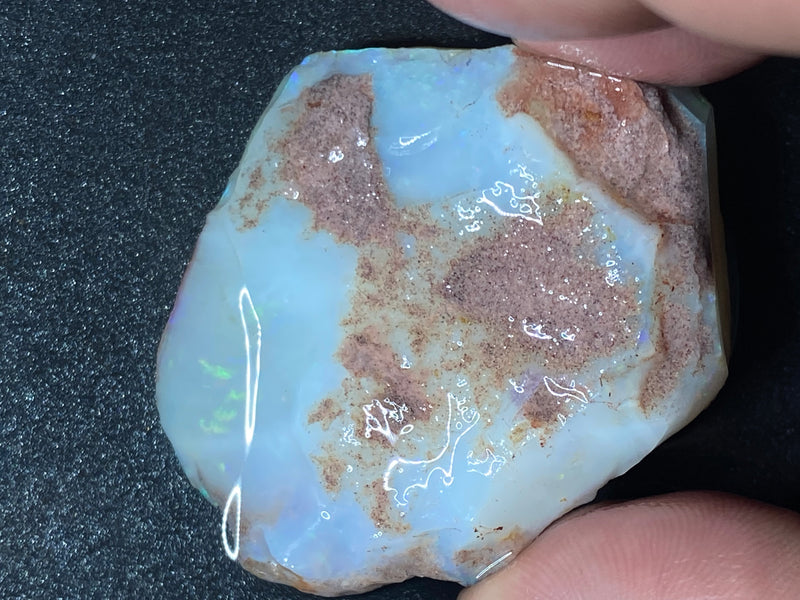 1oz or 148 Cts Natural Australian Opal Stone, Coober Pedy, In The Rough, Crystal Reds.