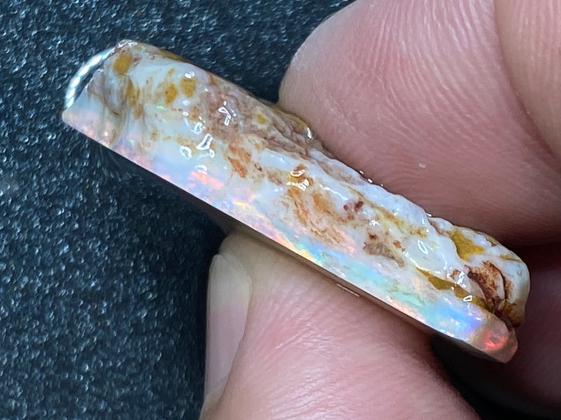 23 Cts, Natural Australian Opal Stone, AAA Coober Pedy Crystal In The Rough