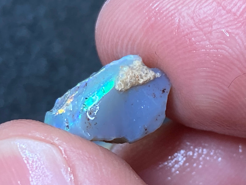 28 Cts Natural Australian Opal Parcel, Lambina In The Rough, Bright Gems