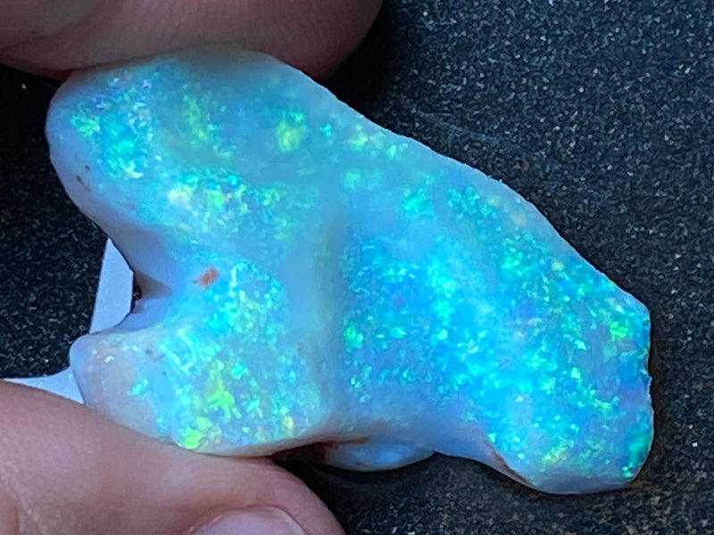 40 Cts, Natural Australian Crystal Opal, Coober Pedy In The Rough, AAA Grade
