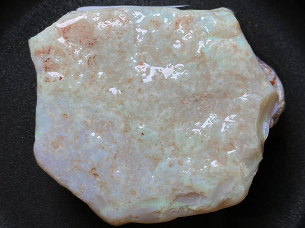 7oz Natural Australian Crystal Opal, Monster Rock In The Rough, Greens and Blues
