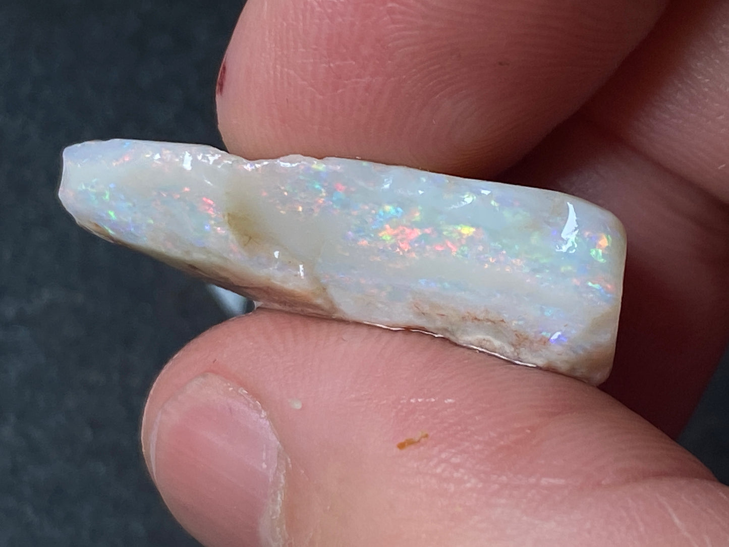 29 Carats, Natural Australian Opal Parcel, 2 Stones In The Rough, Coober Pedy