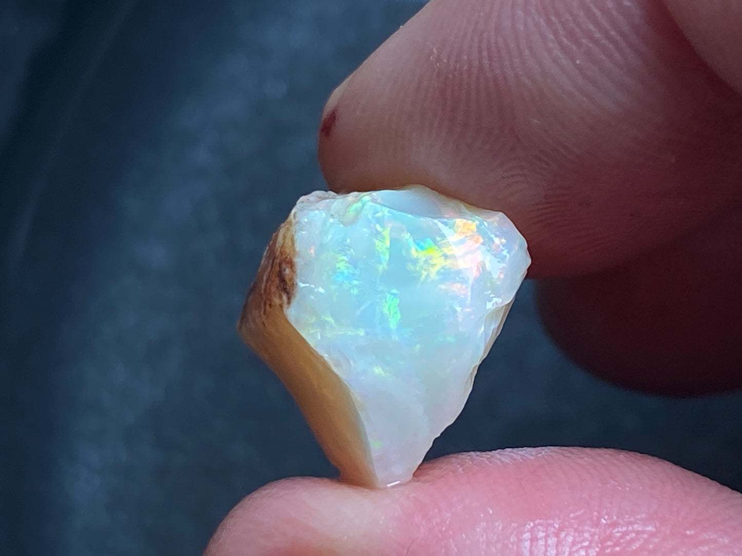 29 Carats, Natural Australian Opal Parcel, 2 Stones In The Rough, Coober Pedy