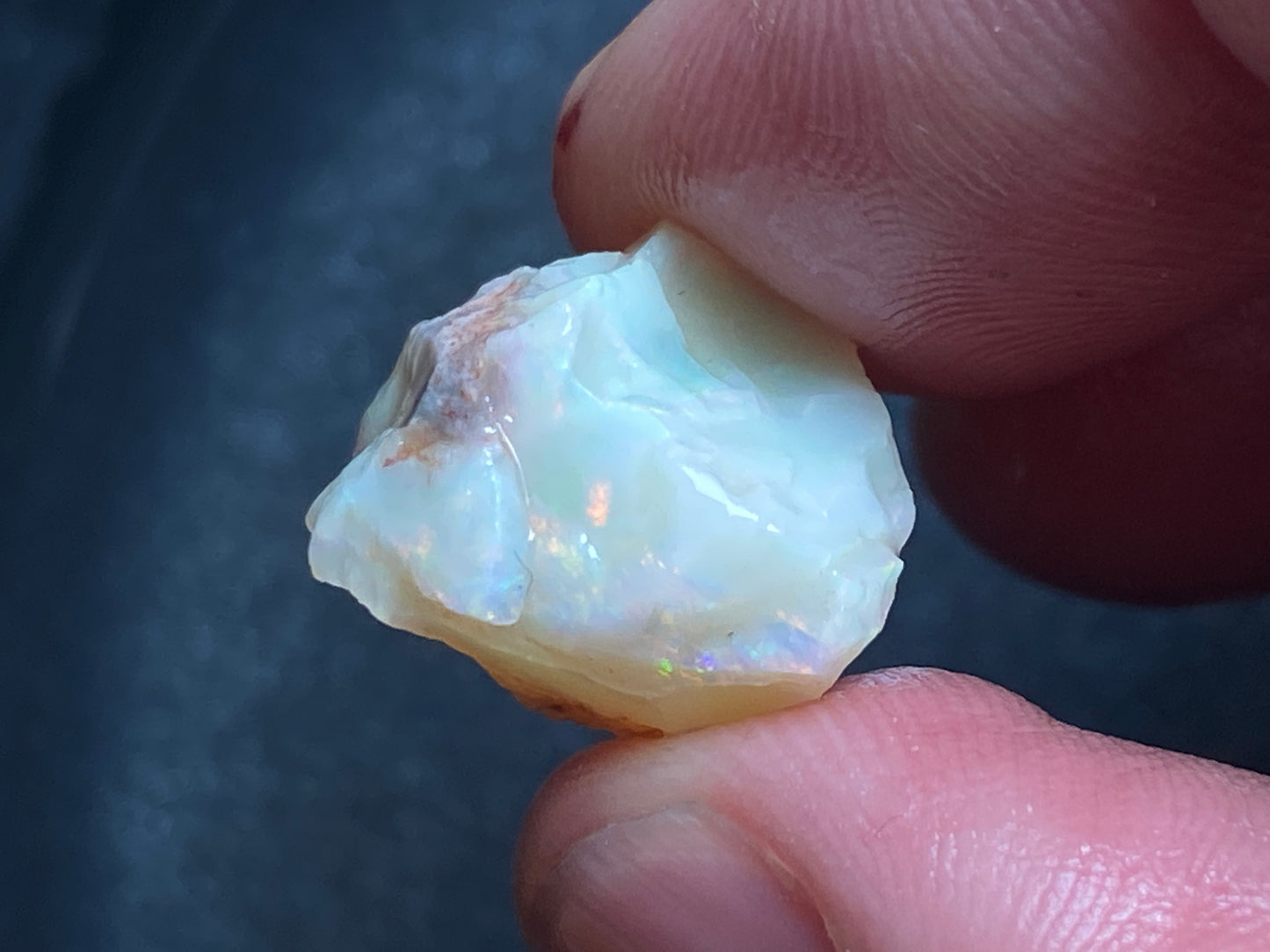 29 Carats, Natural Australian Opal Parcel, 2 Stones In The Rough, Coober Pedy