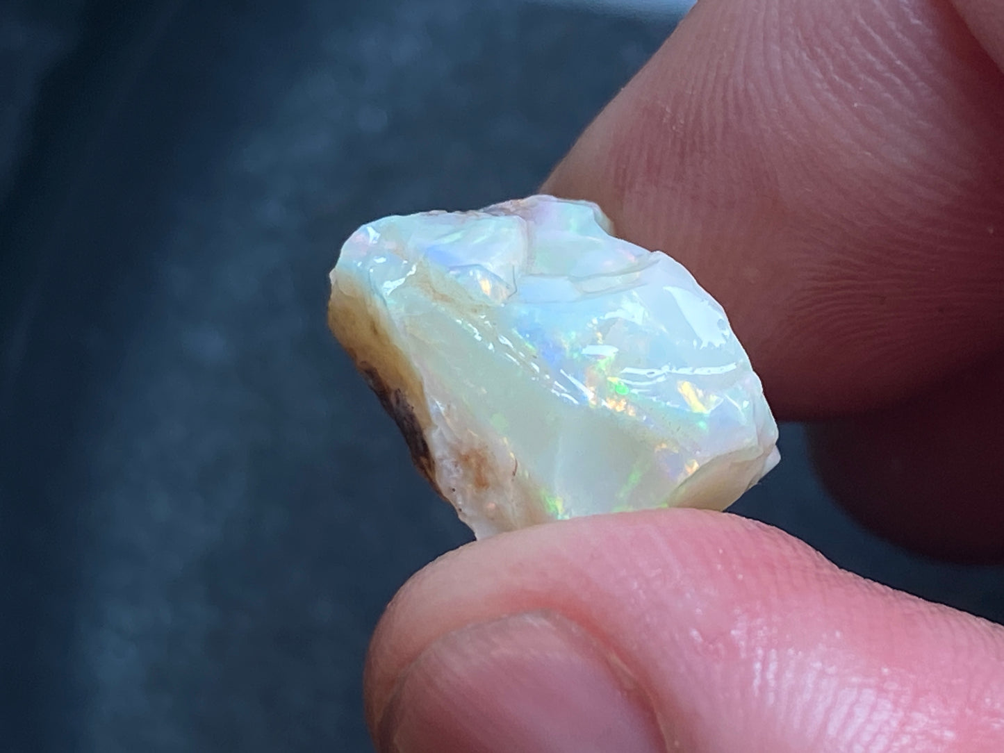 29 Carats, Natural Australian Opal Parcel, 2 Stones In The Rough, Coober Pedy