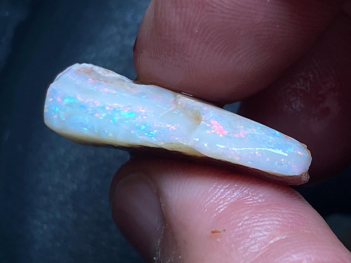 29 Carats, Natural Australian Opal Parcel, 2 Stones In The Rough, Coober Pedy