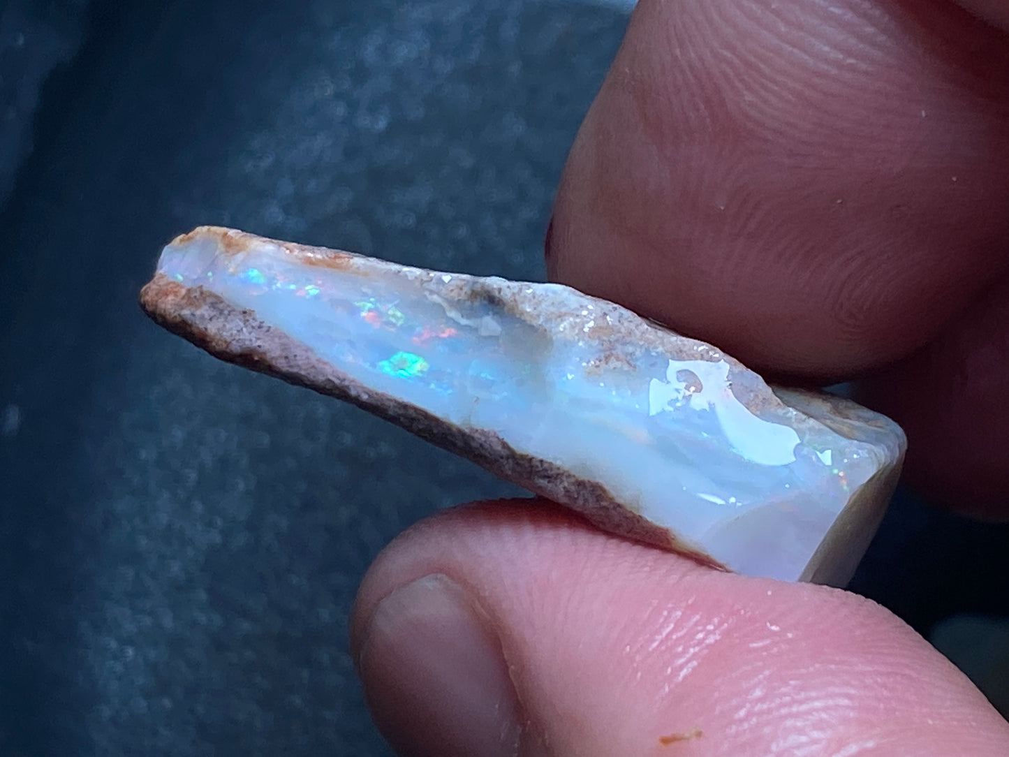 29 Carats, Natural Australian Opal Parcel, 2 Stones In The Rough, Coober Pedy