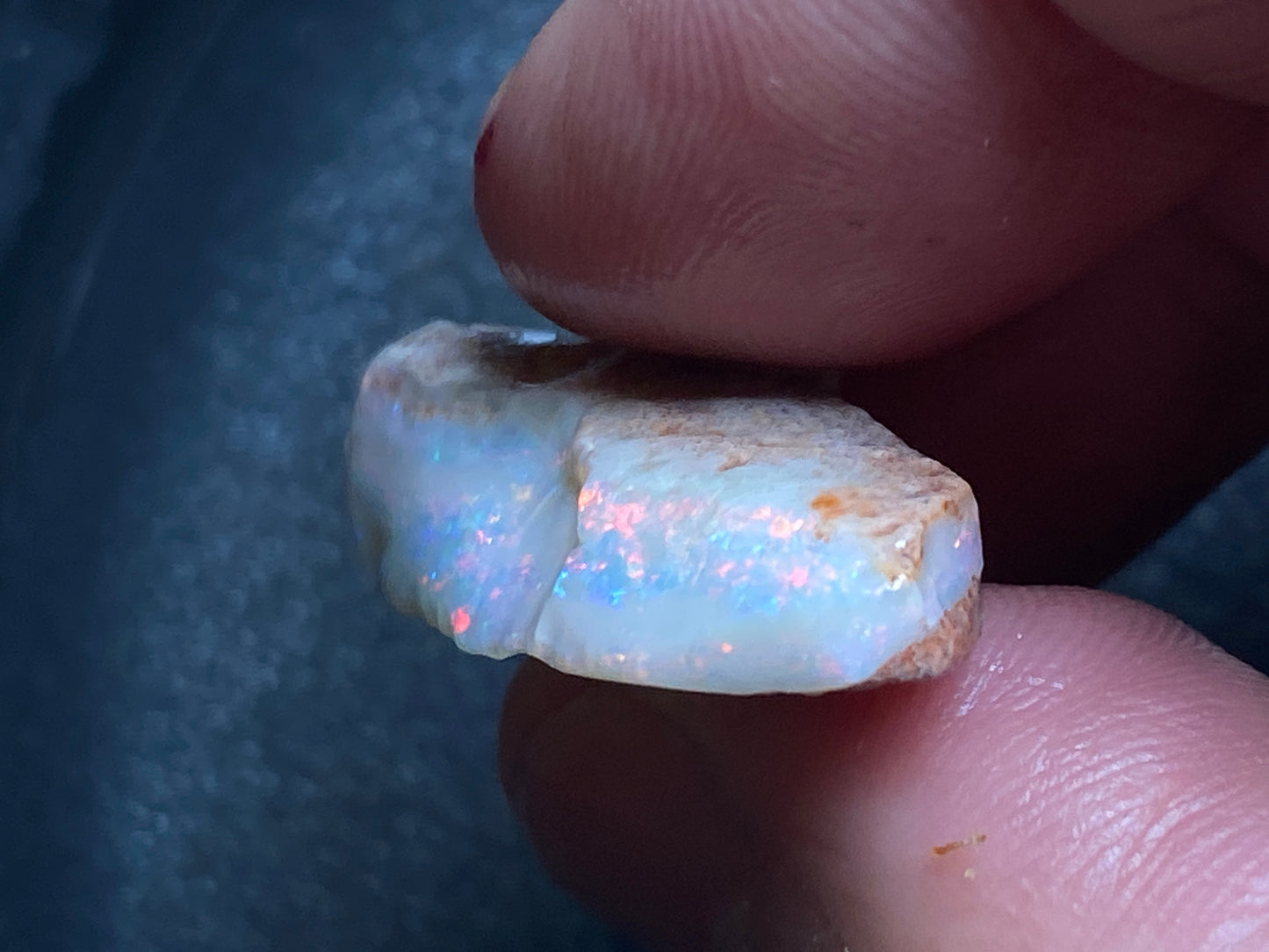 29 Carats, Natural Australian Opal Parcel, 2 Stones In The Rough, Coober Pedy