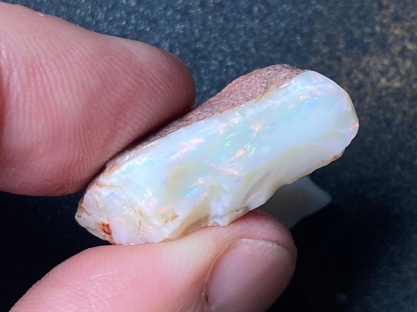 47 Carats, Natural Australian Opal Parcel, 2 Stones In The Rough, Coober Pedy