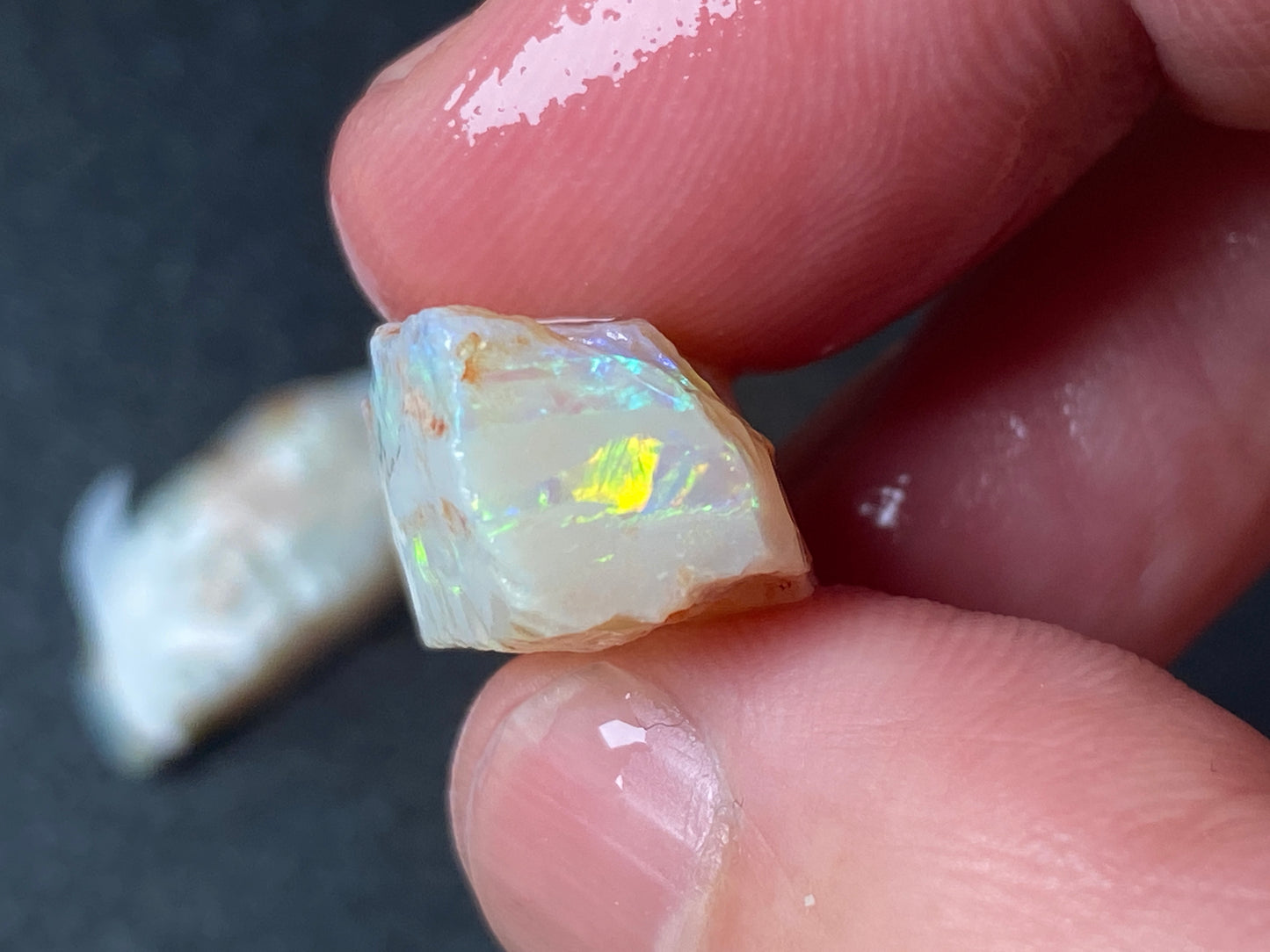 0.5oz Natural Australian Opal Parcel, 6 Stones, Coober Pedy In The Rough