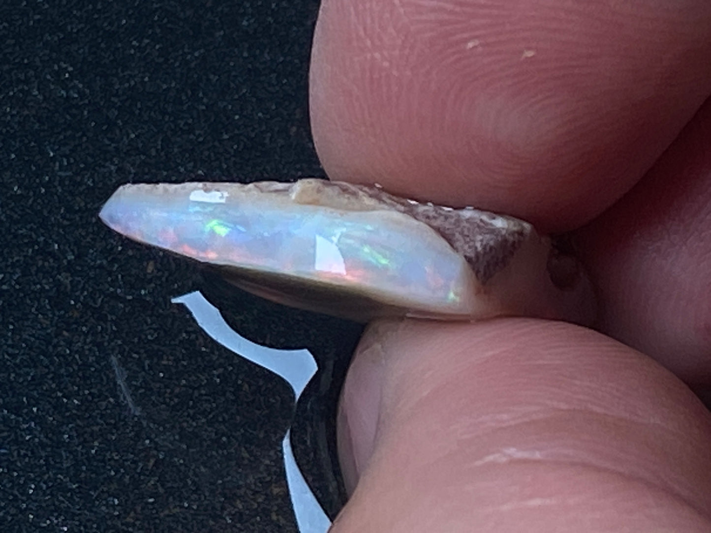 13.8 Carats, Natural Australian Opal Stone, In The Rough, Coober Pedy Large and Bright