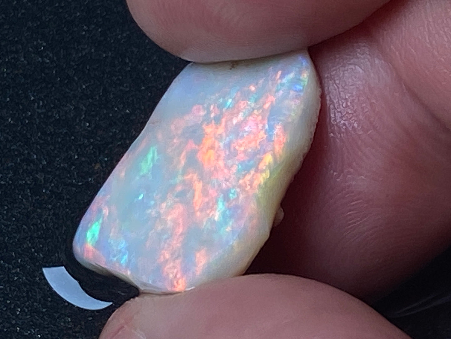 13.8 Carats, Natural Australian Opal Stone, In The Rough, Coober Pedy Large and Bright