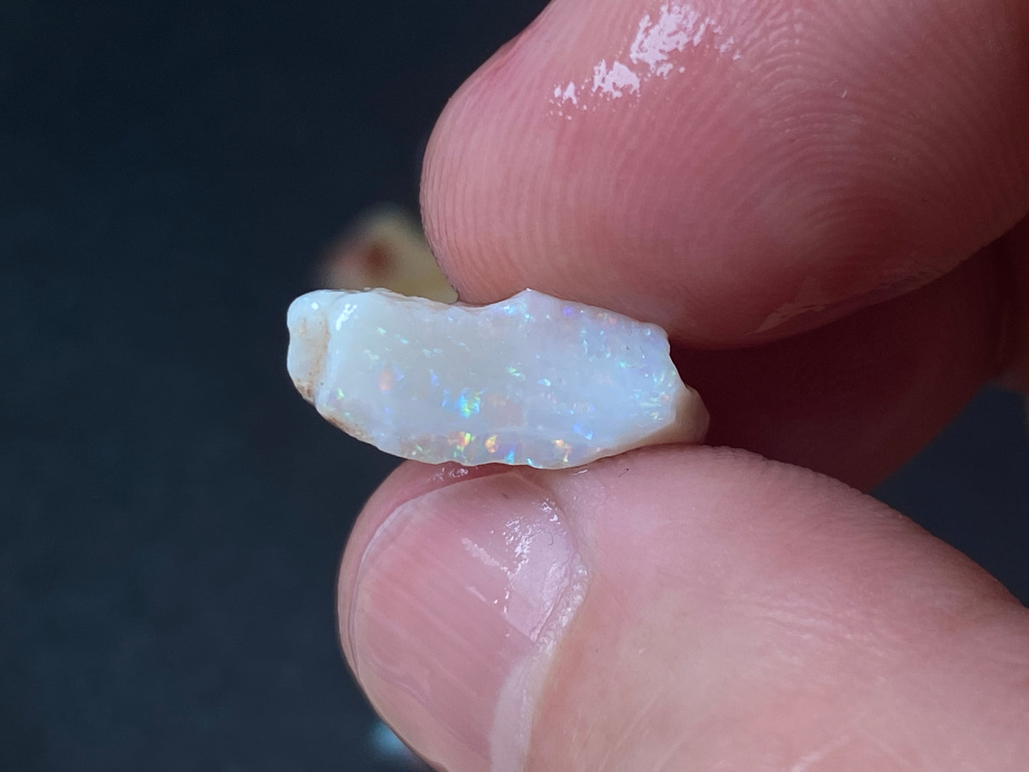 85 Carats or 0.6oz Natural Australian Opal Parcel, 9 Stones In The Rough, Coober Pedy, All Colours