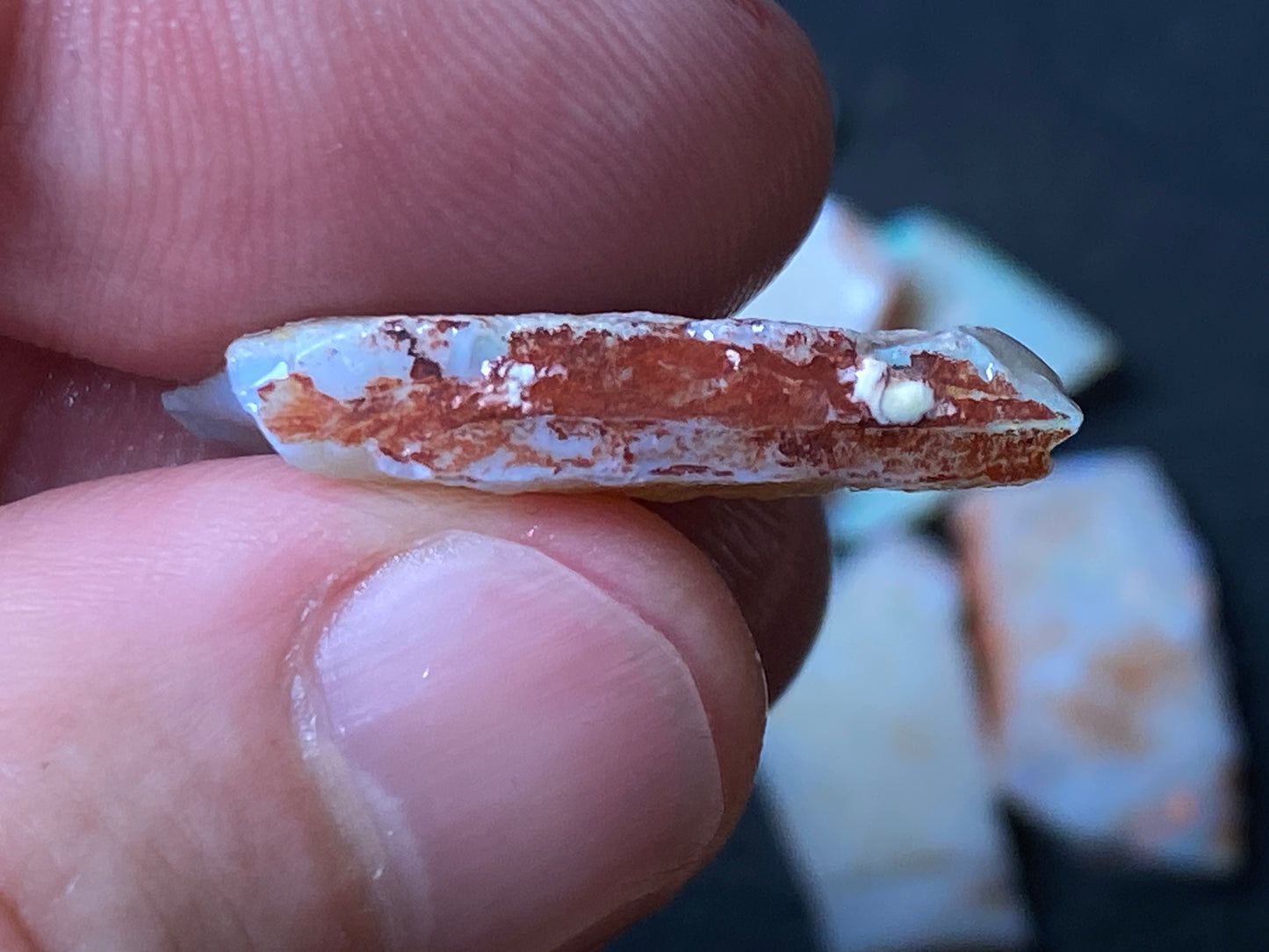 80 Carats or 0.5oz, Natural Australian Opal Parcel, 9 Stones, In The Rough, Coober Pedy