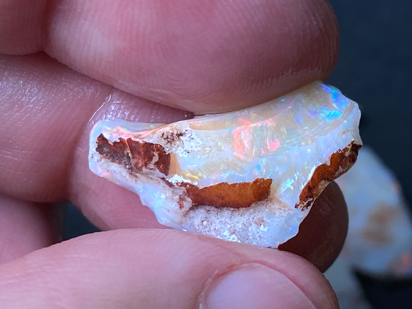 80 Carats or 0.5oz, Natural Australian Opal Parcel, 9 Stones, In The Rough, Coober Pedy