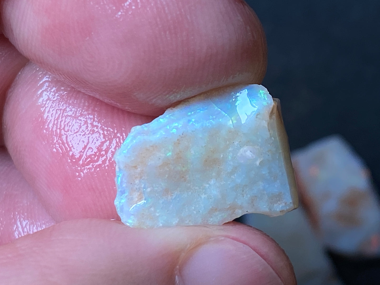 80 Carats or 0.5oz, Natural Australian Opal Parcel, 9 Stones, In The Rough, Coober Pedy