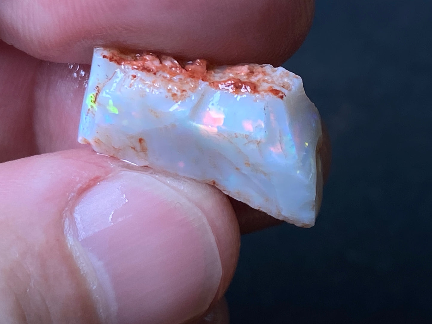 80 Carats or 0.5oz, Natural Australian Opal Parcel, 9 Stones, In The Rough, Coober Pedy