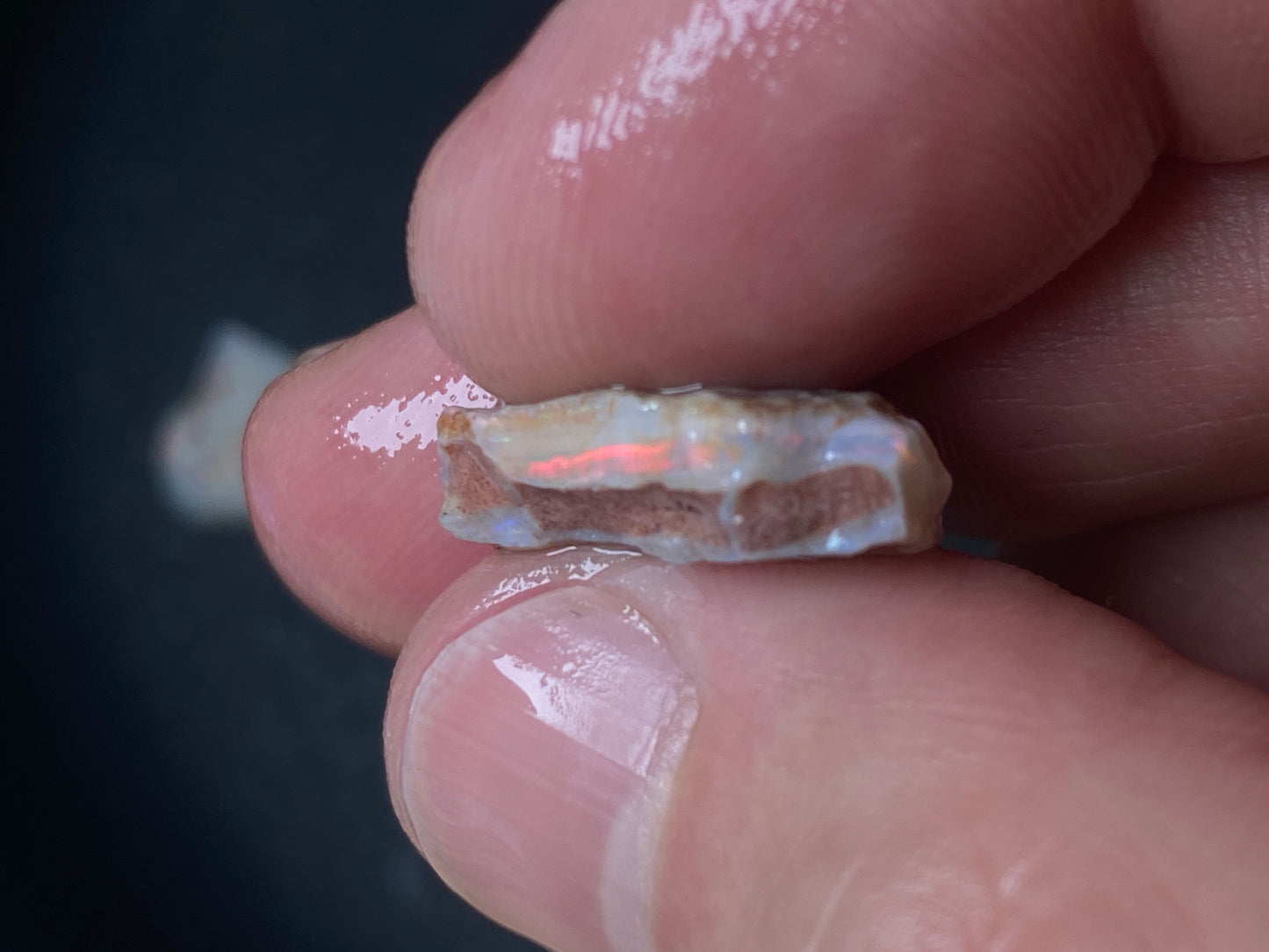 90 Carats or 0.6oz Natural Australian Opal Parcel, 10 Stones In The Rough, Coober Pedy