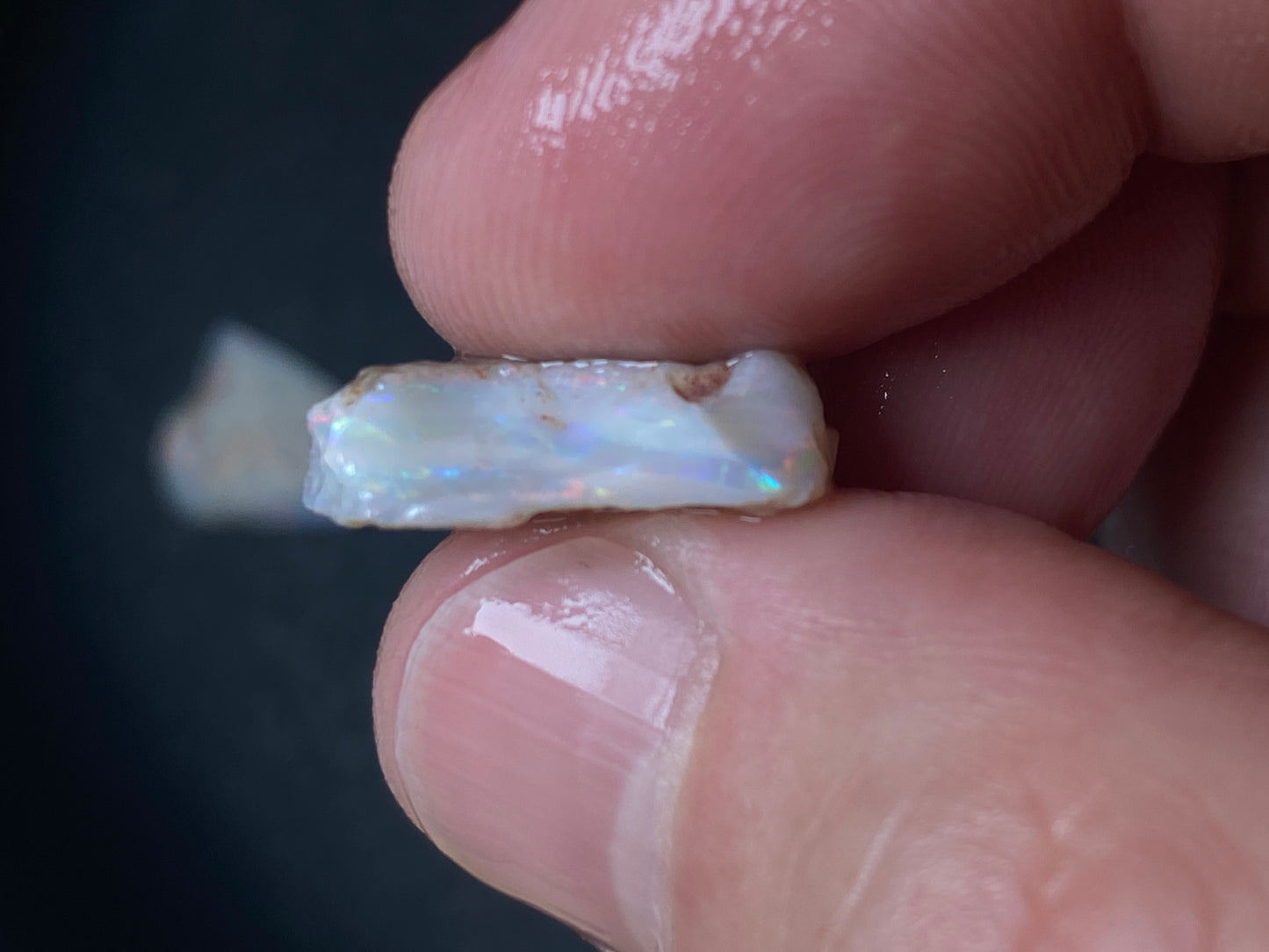 90 Carats or 0.6oz Natural Australian Opal Parcel, 10 Stones In The Rough, Coober Pedy