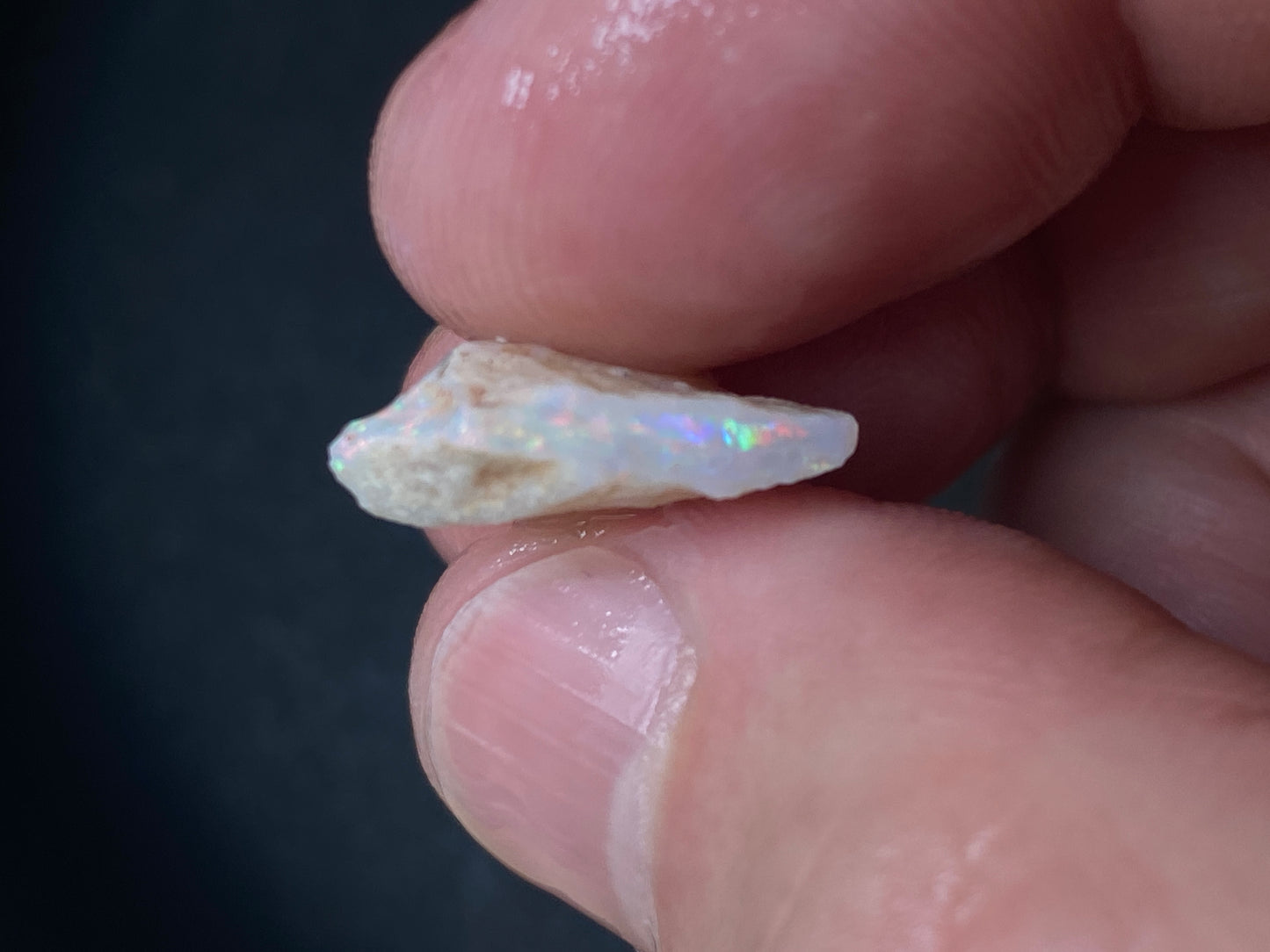 90 Carats or 0.6oz Natural Australian Opal Parcel, 10 Stones In The Rough, Coober Pedy