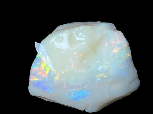 39 Carats Natural Australian Opal Stone, White Coober Pedy In The Rough,