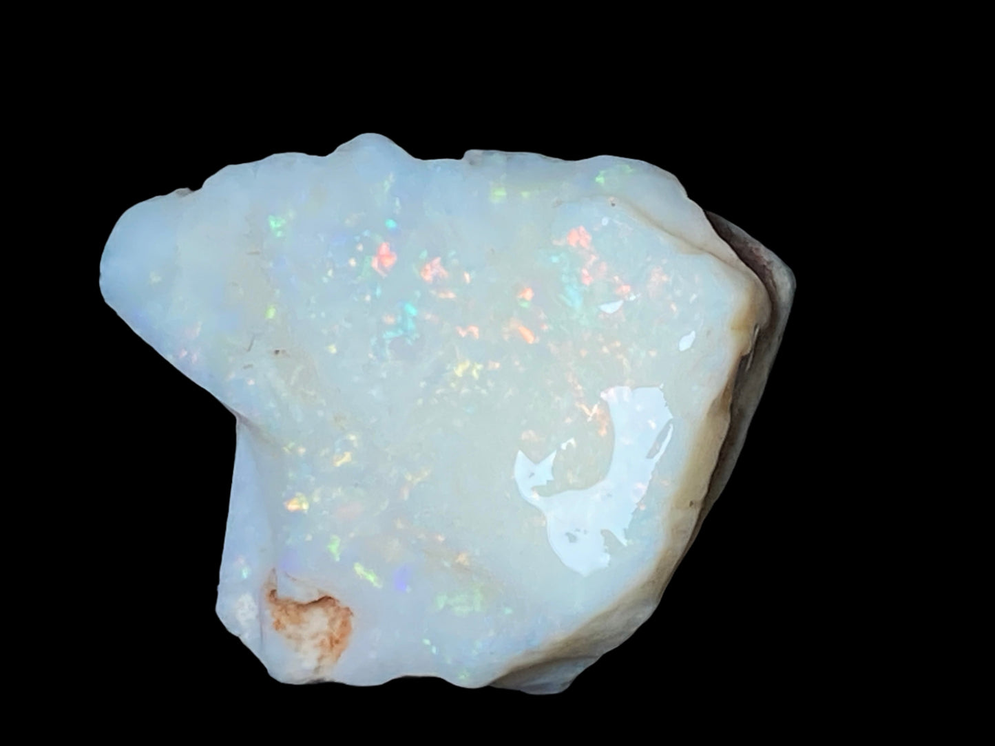 36 Carats, Natural Australian Opal Stone, White Opal In The Rough, Coober Pedy