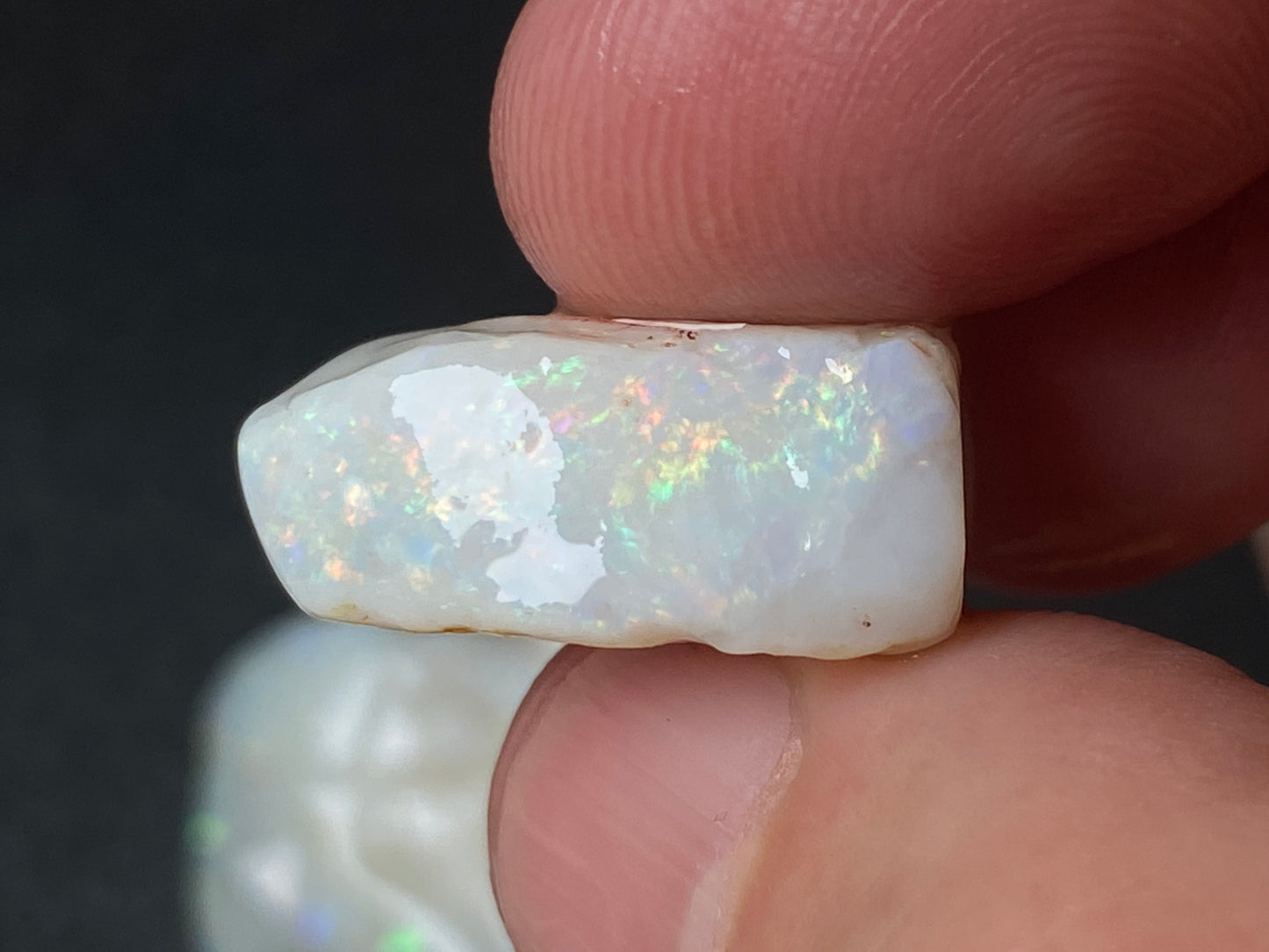 1oz Natural Australian Opal Parcel, 6 Large Stones, Coober Pedy In The Rough