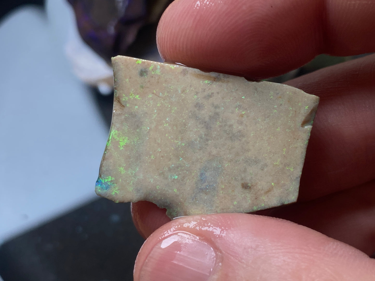 2.7oz Andamooka Matrix Opal Parcel, In The Rough, Test Treated, Beautiful Colours