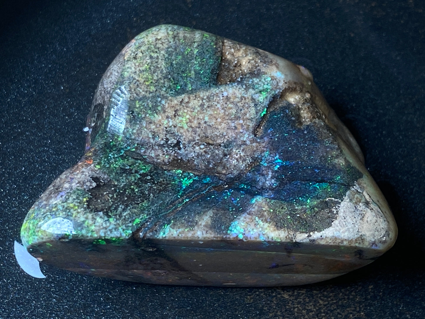 2oz Anadamooka Matrix Opal, Treated, Rough, Rub, Stunning Big Stone