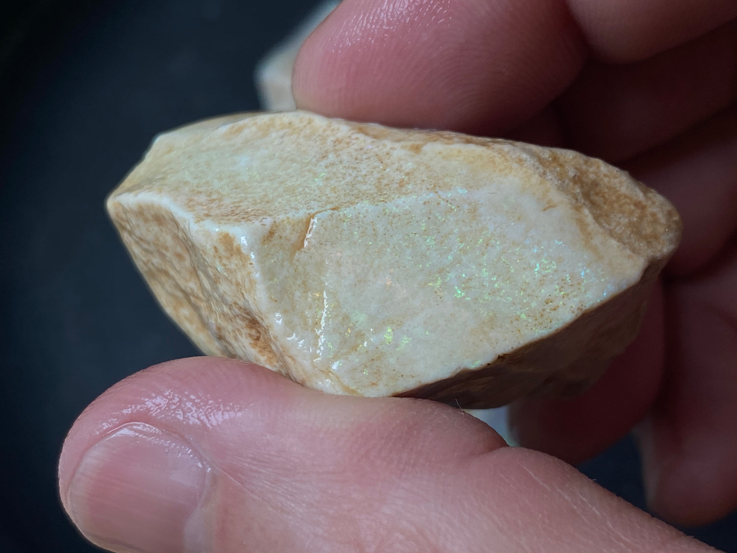 2.4oz Andamooka Matrix Opal Parcel , In The Rough, Great Colours